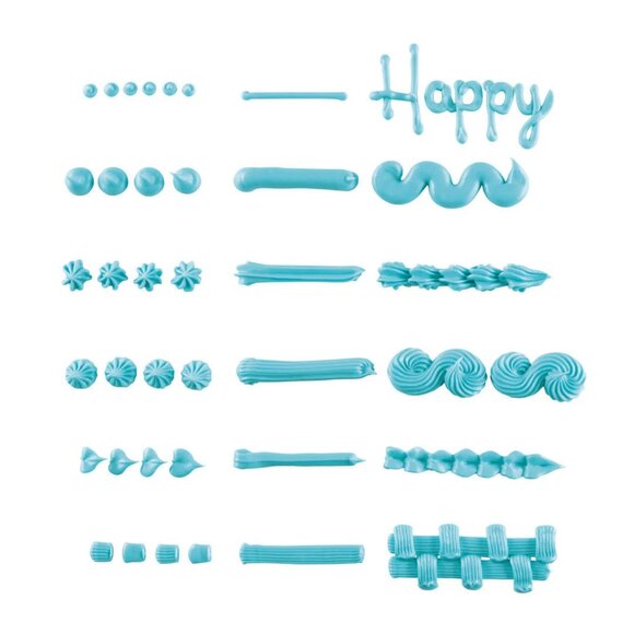 oxo Baker's 8 Piece Silicone Decorating Bottle Kit - NIB (SEALED) - Picture 2 of 5